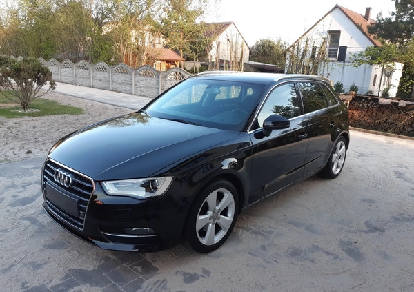 Audi A3 cena 48900 przebieg: 180000, rok produkcji 2014 z Hrubieszów małe 466